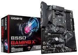 Gigabyte B550 Aorus Elite + Wifi(Ax) : Amd Am4 Mb - With 12+2 Phase Digital Vrm Pre-Mounted I/O Shield With Thermal Armor + Rgb Fusion 2.0 With On-Board Rgb Display ( Multi Zones ) Addressable Led Strip Support On-Board Q-Flash Buttons 2x Copper Pcbs