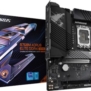 Gigabyte B760m Aorus Elite lga 1700 ddr4 motherboard