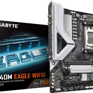 Gigabyte B840m Eagle + Wifi Amd am5 motherboard