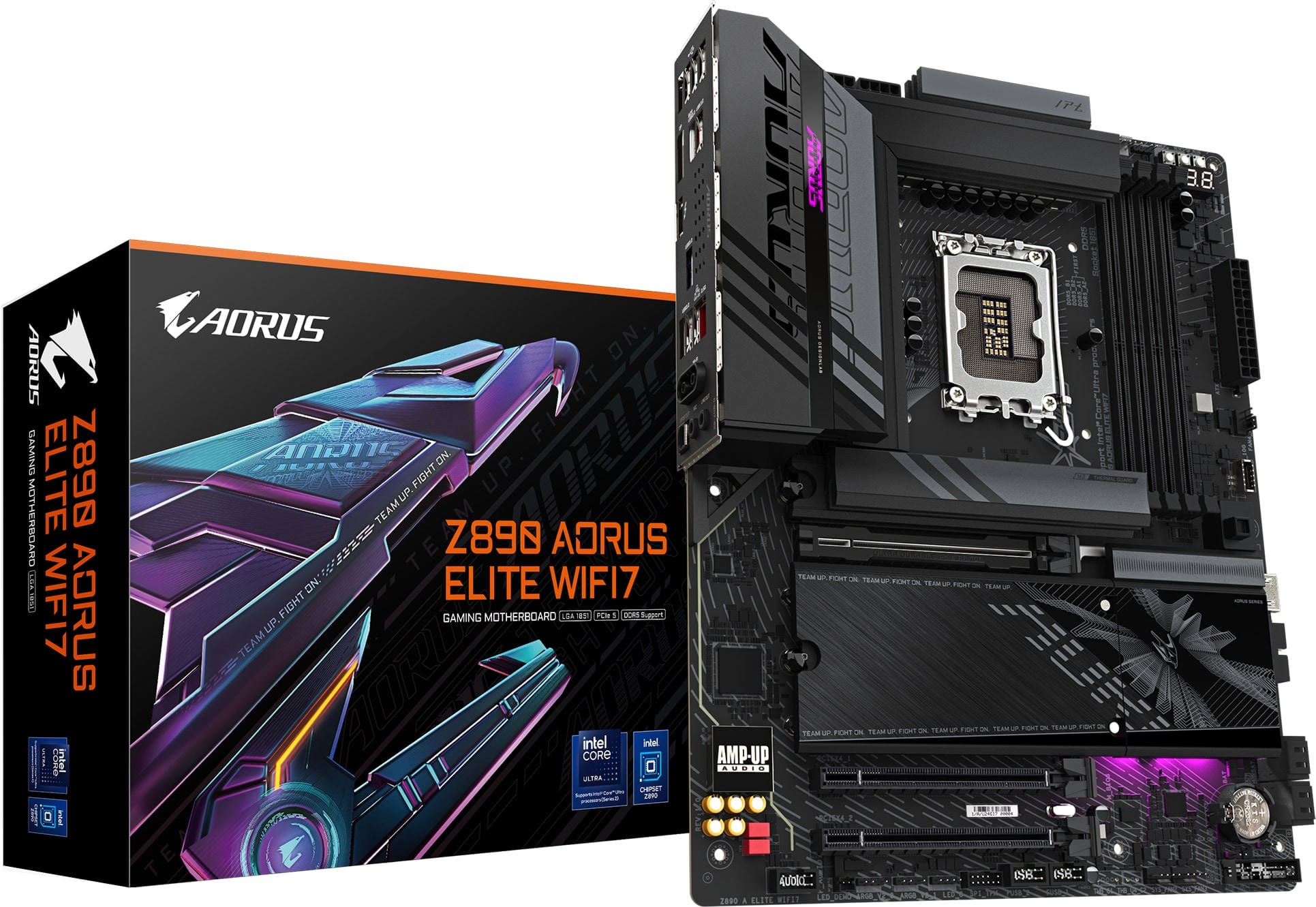 Gigabyte Z890 Aorus Elite Lga 1851 / Arrow Lake Wifi 7 ddr5 Motherboard