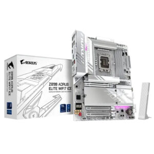Gigabyte Z890 Aoruspro White Ice+Wifi7 lga 1851 arrow lake ddr5 motherboard