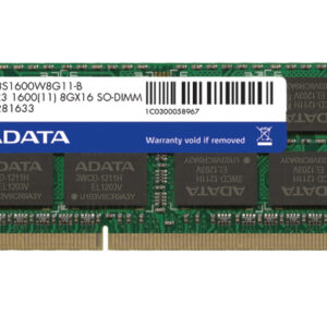 Adata Adds1600w4g11 / Adds160024g11 4gb So-Dimm 204 Pin - Ddr3l-1600 Cl11 1.35v / 1.5v Dual Voltage - Lifetime Warranty
