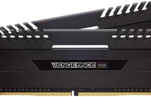 Corsair Cmr16gx4m2a2666c16 Vengeance Rgb Led - Black Heatsink 8gbx2 Kit - With 8-Layer Pcb Support Intel Xmp ( Extreme Memory Profiles ) Ddr4-2666 ( Pc4-21300) Cl16 1.2v - 288pin - Lifetime Warranty