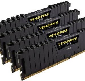 Corsair Cmk32gx4m4c3000c16 / Cmk32gx4m4d3000c16 Vengeance Lpx With Black Low-Profile Heatsink With 8-Layer Pcb 8gb X 4 Kit - Support Intel Xmp ( Extreme Memory Profiles ) Ddr4-3000 ( Pc4-24000) Cl16 1.35v - 288pin - Lifetime Warranty