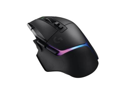 Logitech 910-006163 G502x Plus Lightspeed Wireless Gaming Mouse With Powerplay Wireless Charging 8 Zone Programable Lightsync Rgb Lighting + 5x Thumb Buttons 106g Light Weight With Lightforce Hybrid Optical-Mechanical Switches + Hero 25k Sub-Micron S