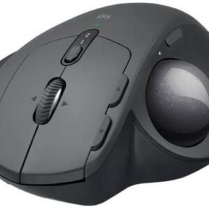 Logitech 910-005179 Wireless Trackball Mx Erog - With 20 Angle Adjustable Hinge For Customized Comfort With Flow Technology To Work On Multi-Devices With Copy-Paste Function With Speed And Accuracy Adjustable Button 2.4 Ghz 8 Buttons Tilt Wheel Bat
