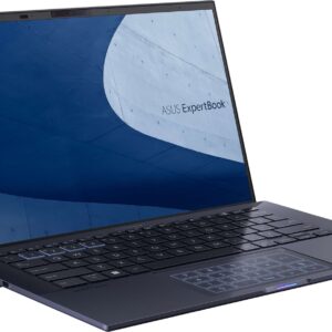Asus Expertbook B9 B9400cba-I73210b0x - I7 Ten Cores ( 12-Threads ) + 1tb M.2 Nvme Ssd + Windows 11 Pro + Fhd - With 4mm Nanoedge + 180 Lay-Flat Hinge + Ergolift Hinge + Ir Camera For Face Recognition Quad Mics + Harman Kardon-Certified Speakers With Wo