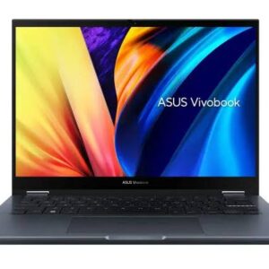Asus Tn3402qa-582bl0w Vivobook 14 Flip - Ryzen5 6-Cores + 8gb + 256gb M.2 Nvme Ssd + Flip ( With 360 Ergolift Hinge Touchscreen Foldable As Tablet ) With Stylus Pen + Fingerprint Reader - 19mm Slim 1.5kg Lightweight 79-Blades Dual Fans With 2x Heatpi