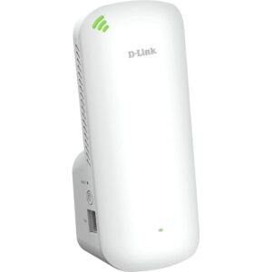 D-Link Dap-X1860 Ax1800 Dual Band Wifi6 Range Extender Direct Power-Plug Design Led Signal Indicator - 2.4/5ghz Dual Band ( 802.11b/G/N/Ac ) 1800mbps ( 1200+600 ) With 1x Gigabit Lan Push Button Wps 64/128bit Wep Wpa2 - 2x Mimo External Antenna