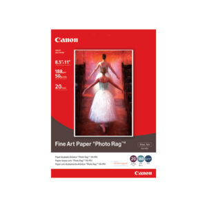 Canon Fa-Pr1 A4 Fine Art Paper Photorag - 20sheets 188g/M