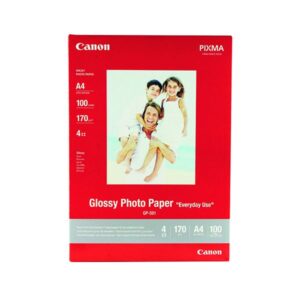 Canon Gp-501 A4 Glossy Photo Paper - 100sheets 170g/M