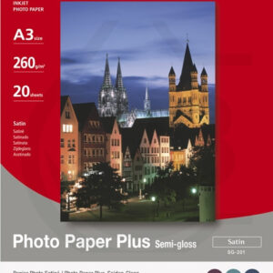 Canon Sg-201 A3+ Photo Paper Plus Semi-Glossy - 20sheets 260g/M