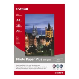 Canon Sg-201 A4 Photo Paper Plus Semi-Glossy - 20sheets 260g/M