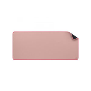Logitech 956-000053 Desk Mat Dark Rose Studio Series - Nylon+Polyester Anti-Fraying Stitches Spill Resistant Anti-Slip Base 300x700x2mm - Retail Pack