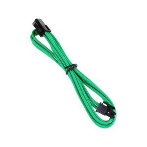 Bitfenix Bfa-Msc-4atx45gk-Rp Alchemy Multisleeved(4) Cable - 45cm - 4pin Atx Psu-Mb Extension Cable - Green