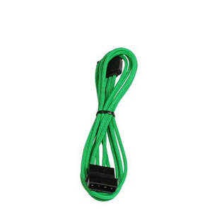 Bitfenix Bfa-Msc-Msa45gk-Rp Alchemy Multisleeved(4) Cable - 45cm - 1x 4pin Molex To 1x Sata Power Cable - Green