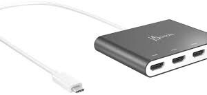 J5 Create Jca366 Type-C ->4x Hdmi