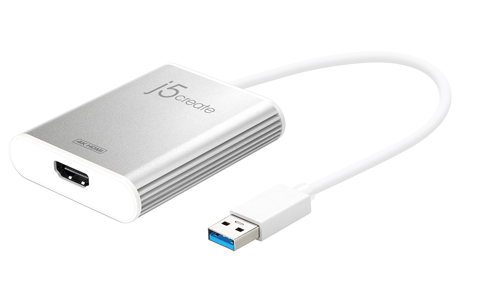 J5 Create Jua355 Usb3.0 To Hdmi Adapter ( Female Work With Existing Cable ) Ideal For Desktop Or Notebook Support Upto Qwxga ( 2048x1152 @ 32bit ) Usb-Powered Support Primary / Extended / Mirror Rotation Modes - Support Upto 4 Display With 4 Units (