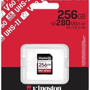 Kingston Sdr2v6/256gb Uhsii Memory Card