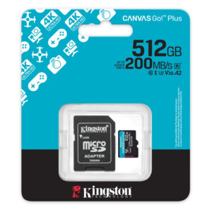 Kingston Sdcg4/512gb Microsdxc Canvas go