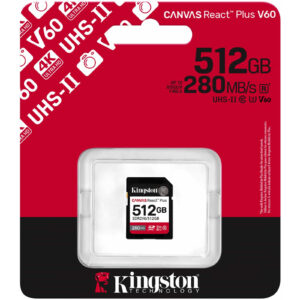 Kingston Sdr2v6/512gb Uhsii Memory Card