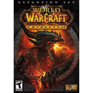 Blizzard World Of Warcraft Expansion Set - Cataclysm Pc-Dvd - Lite Retail Pack