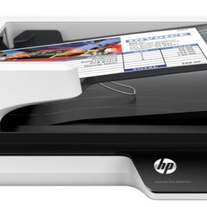 Hp L2749a Scanjet Pro 4500fn1 Document Scanner With Flatbed + Sheet Feed Scan Gigabit Network Ready A4 50 Sheets Single-Pass Duplex Adf ( 30ppm/60ipm ) 600/1200dpi 24bit 7.11cm Color Touchscreen + 3 Buttons Recommended Duty (Flat/Adf) : 100/4000pa
