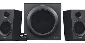 Logitech 980-001202 Z333 2.1 Speaker 40w ( 24 + 2x8 ) Black Wired Control Pod With Control Knob + 3.5mm + Rca Input With Headphone Out