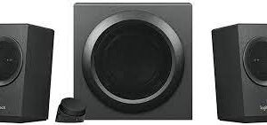 Logitech 980-001261 Z337 2.1 Wired + Bt Wireless Speaker 40w ( 24w Subwoofer + 2x 8w Satellite ) Wired Control Pod With Control Knob + 3.5mm + Rca Input With Headphone Out