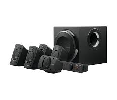 Logitech 980-000468 / 980-000469 Z906 Digital 5.1 Dolby Digital Pro Logicii Dts 96/24 Thx ; Digital Soundtouch Control Center With Backlit Lcd Analog + Digital Audio With Spdif (Optical/Coax) 5.1 Channel 500w ( 165+5x67 ) Wireless Remote Control W