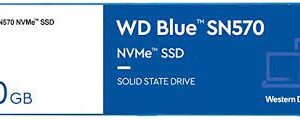 Westerndigital Blue Sn570 Wds250g3b0c Ngff ( M.2 ) 3d Tlc Ssd 250gb With Slc Cache Nvme Pcie (Gen3.0) X4 Mode Type 2280 -80x22x2.4mm (Single Sided) - Sequential Read Read/Write : 3300/1200mb/Sec Random Read/Write 4k : 190000/210000 Iops 1.5 Millions