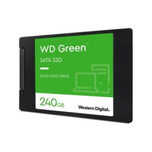 Westerndigital Green Wds240g2g0a / Wds240g3g0a 2.5" Ssd 240gb 3d Tlc Withwith Slc Cache Sata6g - Sequential Read Read : 545mb/Sec 1 Millions Mtbf - 3 Years Warranty