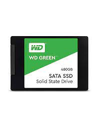 Westerndigital Green Wds480g2g0a / Wds480g3g0a 2.5" Ssd 480gb 3d Tlc With Slc Cache Sata6g - Sequential Read Read : 545mb/Sec 1 Millions Mtbf - 3 Years Warranty