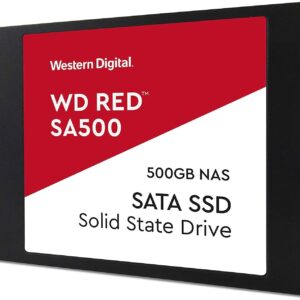 Westerndigital Red Sa500 Wds500g1r0a 2.5" Nas Sata Ssd 500gb 3d Tlc With Slc Cache Sequential Read Read/Write : 560/530mb/Sec Random Read/Write 4k : 95000/85000 Iops 2 Millions Mtbf With 350tbw - 5 Years Warranty