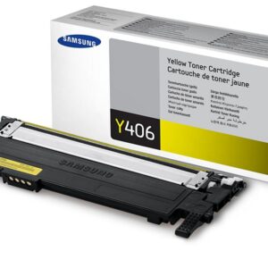 Samsung Clt-Y406s Yellow Toner Standard Yield 1000pages - For Samsung Clp-365 / Clx-3305 / Sl-C410 / Sl-C460 Series