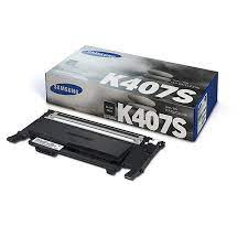 Samsung Clt-K407s Black Toner Standard Yield 1000pages - For Samsung Clp-320 325clx-3185