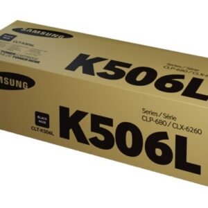 Samsung Clt-K506l Black Toner Large Yield 6000pages - For Samsung Clp-680 Series Clx-6260 Series