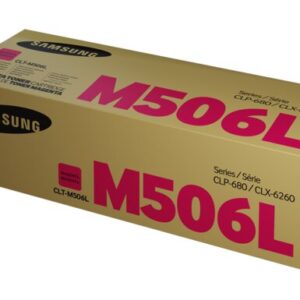 Samsung Clt-M506l Magenta Toner Large Yield 3500pages - For Samsung Clp-680 Series Clx-6260 Series