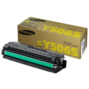 Samsung Clt-Y506s Yellow Toner Standard Yield 1500pages - For Samsung Clp-680 Series Clx-6260 Series
