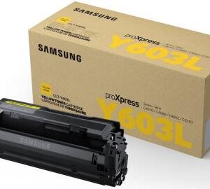 Samsung Clt-C603l / Sv253a Yellow Toner High Yield 10000pages - For Samsung Sl-C4010nd Sl-C4060fx