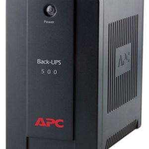 Apc Back-Ups Bx500ci - Black With Avr+Power Conditioning Line Interactive 500va / 390w 3 Power Outputs - No Software + Interface