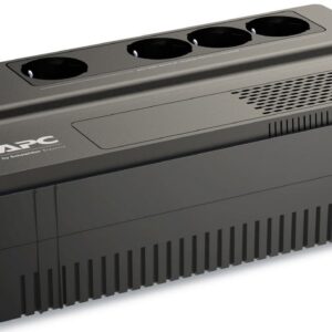 Apc Easy-Ups Bv800i - Black With Avr+Power Conditioning Line Interactive 800va / 450w 6 Power Outputs With Wall Mounting Sockets - No Software + Interface