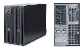 Apc Smart-Ups Rt Srt10kxli With Lcd Graphics Display + Ap9619 ( Network Management Card + Environmental Monitoring ) Installed In Smart Slot Double Conversion Online 10kva ; With Monitoring Software Serial Interface Support Multiple Extended-Run Optio