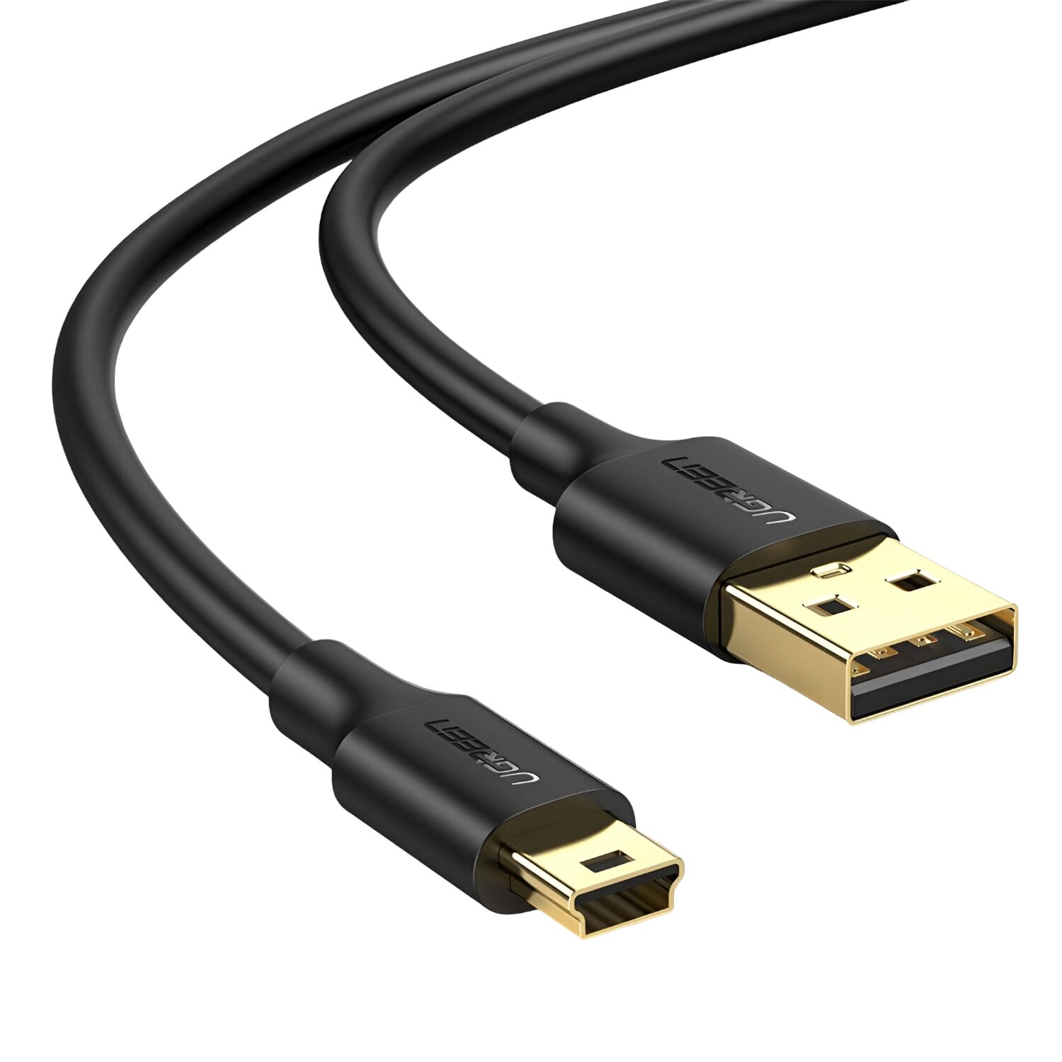 Ugreen Us132 Usb To Mini Usb 2.0, 450mbps Superspeed Cable - 2m