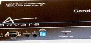 Aavara Pb5000-S+E Sender With Poe Support ( No Ac-Adapter Required ) - Hdmi Over Utp 1080p Broadcaster Via Gigabit Network Switch ( 802.11q Vlan+Igmp Required ) With Ir ( Infrad Remote ) Pass-Through Supprt - 1x Hdmi-In + 1x Utp Out To Switch Hdmi V1.3