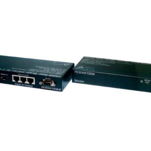 Aavara Pe3d4k100a - Sender + Receiver - 1080p + Internet Broadcaster/Extender With Poe Support ( No Ac-Adapter Required On Receiver ) 2-Way Rs232 / Ir ( Infrad Remote ) Pass-Through Supprt - 1x Hdmi-In/Out + 3x Utp In/Out Rs232 In/Out ; 7.1ch Audio