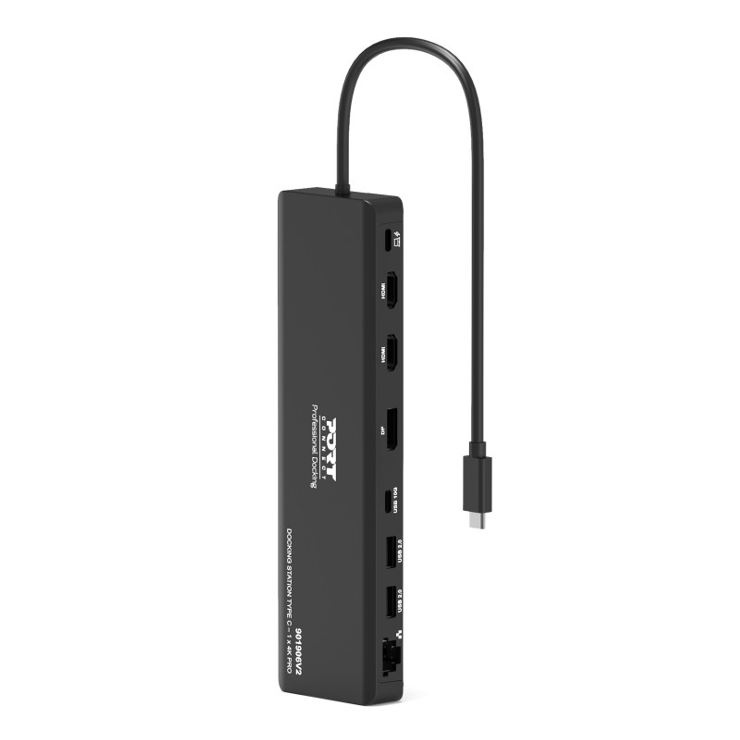 Port Mobile Docking Station 1 X 4k Usb-C 9 Devices 100w