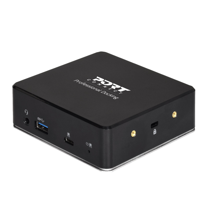 Port Usb Type-C To 1 X Rj45|2 X Usb3.1 Gen1|2 X Hdmi|1 X Type-C|1 X Usb3.1 Gen1 | Apple Charging 2.4a|1 X Aux Dock - Black
