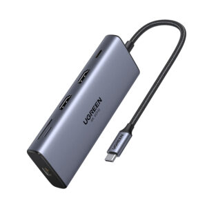 Ugreen Cm639 100w Pd 10-In-1 Usb Type-C Hub