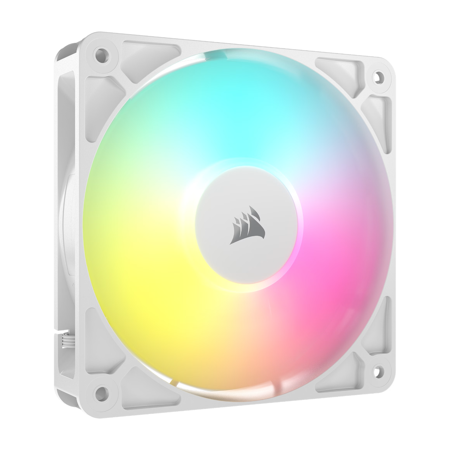 Corsair Rs120 Argb 120mm Pwm Fan - White